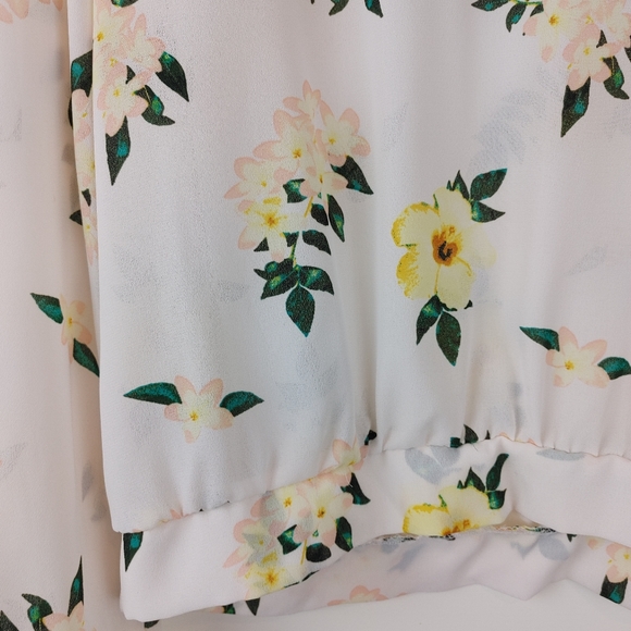 ARDENE | Sheer Floral Long Sleeve Blouse - Picture 10 of 12